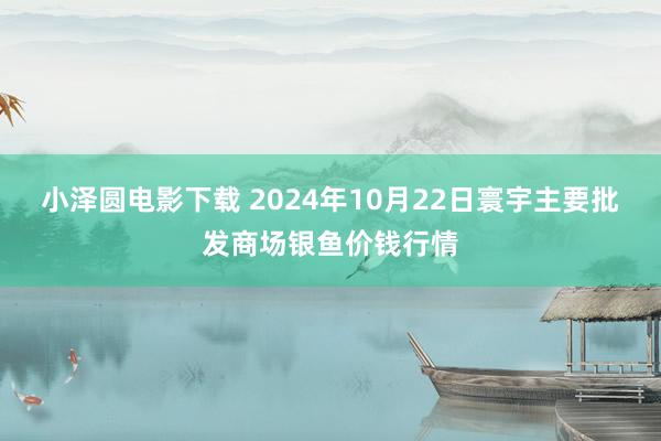 小泽圆电影下载 2024年10月22日寰宇主要批发商场银鱼价钱行情