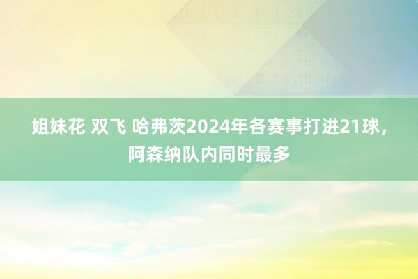 姐妹花 双飞 哈弗茨2024年各赛事打进21球，阿森纳队内同时最多